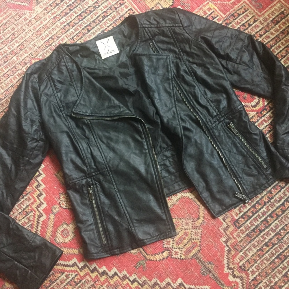 Leather jacket